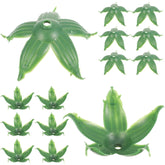 120Pcs Artificial Flower Calyxes Plastic Sepals Base For Diy Artificial Flowers Craft Supplies Lightweight Flower Receptacles For Home Decor And Floral Arrangements