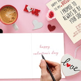 Funny Valentines Day Card For Husband, Sweet Valentines Day Gifts For Him Men, Husband Valentine Day Gifts- I Promise To Always Be By Your Side…