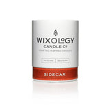 Wixology Cocktail Inspired Bourbon Candle - Sidecar Scent - Coconut And Soy Blended Wax - Hand Poured In Re-Usable Rocks Glass - Made In Kentucky - 7 Oz