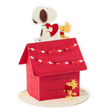 Hallmark Peanuts Valentines Day Pop Up Card (Snoopy and Woodstock) Paper Wonder 3D Card