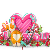 - Pop Up Valentines Card, 3D Corgi Valentines Day Card For Wife, Husband, Him, Her, Girlfriend, Boyfriend, Adults | 6X8 In Funny Dog Valentine Cards Pop Up, Anniversary Cards With Envelope