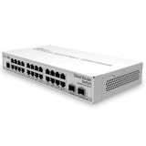 Cloud Router Switch 326-24G-2S+In With Routeros, W125742110 (326-24G-2S+In With Routeros L5 License, Desktop Case Crs326-24G-2S+In, Managed, Gigabit Ethernet)
