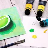 Professional Acrylic Paint Set, 20 Primary Colors (120Ml / 4.05Oz) Tubes, Art Craft Paints For Canvas, Rock, Stone, Wood, Fabric, Art Supplies