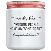 New Mom Gifts For Women After Birth, New Dad New Parents Gifts Package First Time New Baby Candle Mothers Day Christmas Fathers Day Gift