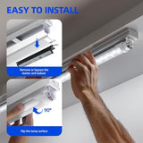 25 Pack 4FT T8 LED Bulbs Type B 24W 3200LM 6000K G13 Double End Powered Fluorescent Replacement