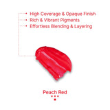 Gouache Peach Red Refills (50Ml/1.7Oz)|Intense Pigments, Easy Color Refill (2 Pcs.)