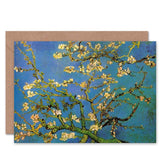 Vincent Van Gogh Branches With Almond Blossom 1890 Greetings Card