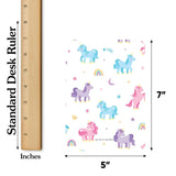 Big Dot of Happiness Unicorn Bingo Cards and Markers, Rainbow Unicorn Birthday Party Bingo Game Activity for Girls - Set of 18