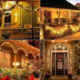 4 Pack Battery Operated Fairy Lights 16FT 50 LED Warm White Cuttable Starry String Lights with Timer for Bedroom Wedding Party Christmas Decor