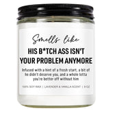 Funny Scented Candles, Divorce Gifts For Women, Divorce Party Decorations - Cheer Up, Breakup Gifts For Women, Newly Divorced Woman, Her - Break Up, Ex Boyfriend Presents - 9 Oz