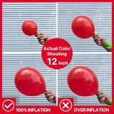 Red Balloons 92 Pcs Different Sizes Of 18 12 10 5 Inch Matte Red Latex Balloon Arch Kit Garland For Valentine'S Day Graduation Memorial Day Christmas Birthday Party Decorations Red-Y57