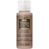 FolkArt, Dusty Trail 59 ml Assorted Acrylic 2 fl oz / 59ml Terra Cotta Paint For Easy To Apply DIY Crafts, Art Supplies With A Textured Finish, 7027