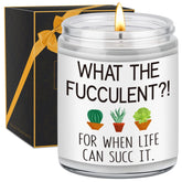 Succulent Candle, Get Well Presents For Women, Cheer Up Ideas, Pick Me Up, Break Up, Plant Lover Gifts For Women, Funny Birthday Valentines Cool Gifts For Plant Lovers Mom Lady Friend Wife Her