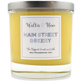 - Main Street Bakery Candle 11 Oz - Sweet Aroma Of Vanilla Cake - Soy Wax Blend - Burns Up To 40 Hrs - Highly Fragrant Candle - Long Lasting - Theme Park Inspired