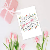 Happy First Mothers Day Card As Grandma, Perfect Granny Gifts Cards From Grandchildren, 1St Mother’S Day Card As Bubbie From Daughter Son