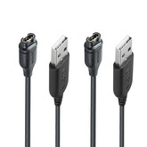 2 Pack 3.93FT Replacement Charging Cable for Compatible Garmin Smartwatches