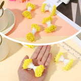 1600Pcs Double Heads Flower Stamen, Matte Stamens For Flower Making, Stamens For Crafts Artificial Pearlized Floral, Scrapbook Decoration For Artificial Flowers Diy Wedding Party Home Scrapbook