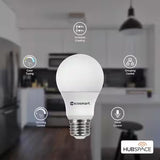A19 Smart LED Bulb 60W WiFi Dimmable Color Changing Alexa Google Home Hubspace 1 Pack