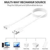 6mm Magnetic USB Charging Cable 2 Pin Replacement Cord for Massager