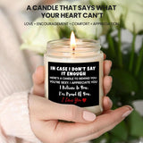 Gifts For Girlfriend, Anniversary Wedding Gift For Women Men, Romantic Gift For Him Lavender Candle, Valentines Birthday Love You Gifts For Her, Wife, Husband, Girlfriend, Boyfriend