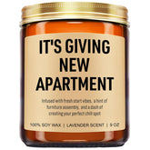 Funny Housewarming Candle, New Apartment Gifts, First Apartment, 1St Apt. Must Haves - Cute House Warming Gifts New Home For Men, Women, Couples - Closing Presents For Home Buyers - 9 Oz