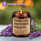 Candle, Future Physician Assistant Gifts, Pa School Essentials - Funny Pa Week, Graduation, Acceptance, White Coat Ceremony, Valentines, Birthday Present Ideas For Medical Students, Women, Men