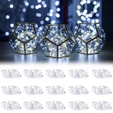 15 Pack Fairy String Lights, 7Ft 20 Led Waterproof Battery Operated String Lights Indoor For Bedroom Home Christmas Part