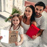Rude Wife Mother'S Day Card From Husband, Funny Mothers Day Gifts Idea For Wife,Humor Mother'S Day Card For Women,Unique Gifts For Mothers Day
