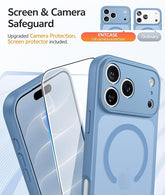 Transparent iPhone 18 Pro and iPhone 17 Pro Case Compatible with MagSafe