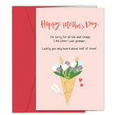 Funny Mother'S Day Card From Daughter Or Son, Humorous Mothers Day Greeting Card, Mothers Day Gifts For Mom, I'M Sorry For All The Bad Things I Did When I Was Younger
