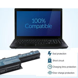 Replacement Laptop Battery for Acer Aspire AS10D31 AS10D41 5741 5750 Gateway NV55C