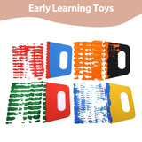 4Pcs Texture Tools For Plaster Art Paint Scrapers Kit For Arts And Crafts Diy Graffiti Oil Painting And Drawing Play Early Learning For Texture Art On Canvas Putty Scraper For Art