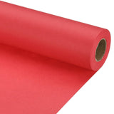 Wrapping Paper, 12" X 500"(42') 70 Gsm Craft Paper Roll Kraft Packing Paper For Poster Bulletin Board, Gift Wrapping, Bright Red