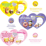 Valentines Day Cards Scratch Off Jokes For Kids Funny Notes With Envelopes For School Classroom Valentine Exchange Supplies 36Pcs