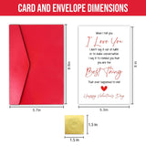 Husband Valentines Day Card Funny, Happy Valentine’S Day Card Gift For Fiance Him Men Boyfriend (When I Tell You I Love You)