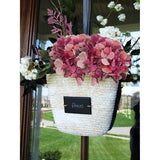 4 Pcs Dried Touch Hydrangeas Artificial Flowers 17" Tall Large Silk Hydrangea Stems Fake Hydrangea Arrangements For Home Office Table Centerpieces-Purple Hydrangea
