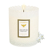 Tuberose Scented Candle, Candles For Home Scented, Luxury Jar Candles For Women, Candles Gifts For Women, Natural Soy Wax Candle, 7 Oz 40 Hours
