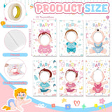 6 Pcs Baby Shower Games Feed Me Baby Shower Game Who Is The Baby Daddy Games Bridal Party Activities Photo Booth Props For Gender Reveal Party Favors