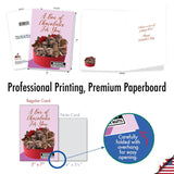 - Valentine'S Day Greeting Card With Envelope (4.63 X 6.75 Inch) - Box Of Chocolates C8855Vdg