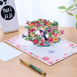 3D Pop Up Hummingbird Card With Envelope, 5X7 Inches, Mother'S Day Cards, 3D Birthday Card For Women, Mom, Wife, Daughter, Her, Sister, Girlfriend, Grandma, Ideal Gift For Valentines