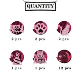 Cat Birthday Hanging Swirl Decorations - Glitter 20 Pcs It'S My Meowday Party Supplies - Cute Cat Birthday Streamers - Welcome Cat Pet Kitten Birthday Party Foil Swirls Ceiling Decorations