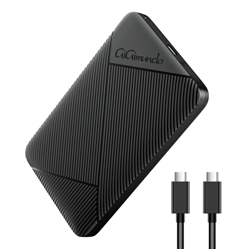2.5" Hard Drive Enclosure, Sata To Usb Adapter, 6Gbps External Hdd Enclosure F