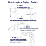 Winter Balloon Garland Arch Kit With 142Pcs Blue Sliver Confetti Snowflake Foil Balloons For Winter Wonderland Christmas Baby Shower Snow Princess Froozen Birthday Party Supplies Decorations (Blue)