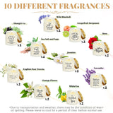 20 Pcs Thank You Candle 3.5 Oz Christmas Employee Appreciation Gifts Bulk Soy Wax Jar Inspirational Candle For Coworkers Team Staff Office Nurse Teacher, 10 Scent(Fresh Scents)