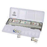 - Akademie Aquarell, 12 X 1/2 Pans, 75 782 097, Metal Box, Painting Set, Fine Watercolors