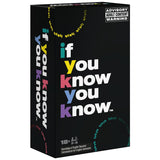 , If You Know You Know Iykyk Card Game, Adult Party Game For Bachelorette Parties, College, Birthday, For Adults & Teens Ages 18+