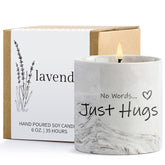 Sympathy Gifts For Loss Of Loved One - Bereavement Gift For Loss Of Mother Child Thinking Of You Gift For Women Hug Candle Grief Present Cheer Up Gifts For After Surgery Condolence Get Well Soon