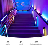 TL60 RGB Tube Light Full Color LED Video Light Stick Rechargeable App DMX Control for Studio
