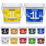 Acrylic Paint Set: 1L/33.8Oz X 12 Colors Large Bulk Acrylic Paints - Heavy Body Gloss Art Paints For Canvas Crafts Pumpkins Painting