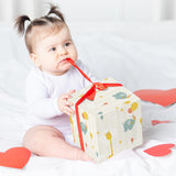 Baby Shower Wrapping Paper - 4 Jumbo Sheets, 28 * 40 Inches - Giraffe & Elephant Gift Wrap, Perfect For Boys Girls, Baby'S Birthday, Newborn